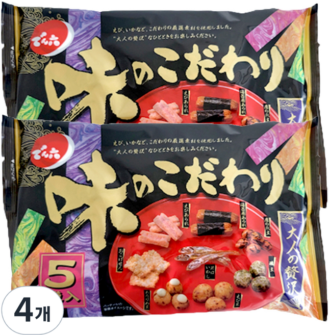 덴로쿠 아지노 코다와리, 110g, 4개