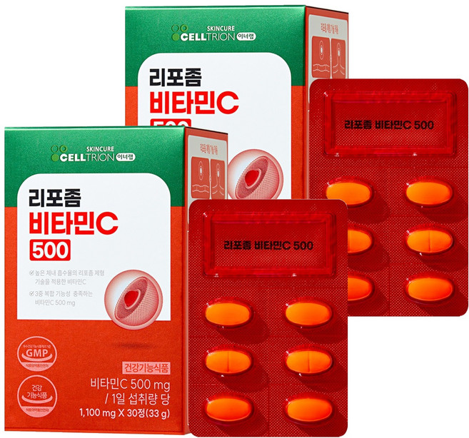 이너랩 리포좀 비타민C 500, 30정, 2개