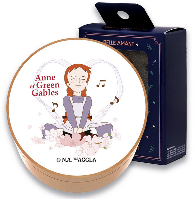 벨르아망 빨강머리 앤 차량용 방향제 앤의 허밍, 1개, 미드섬머나잇