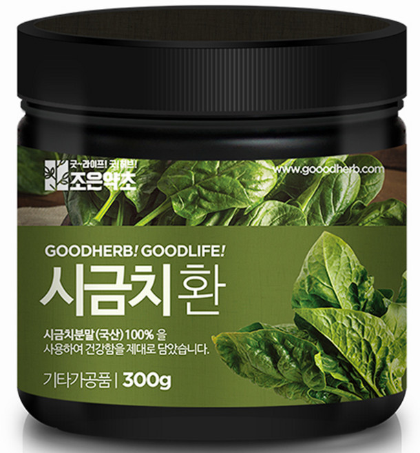 조은약초 프리미엄 시금치환, 1개, 300g