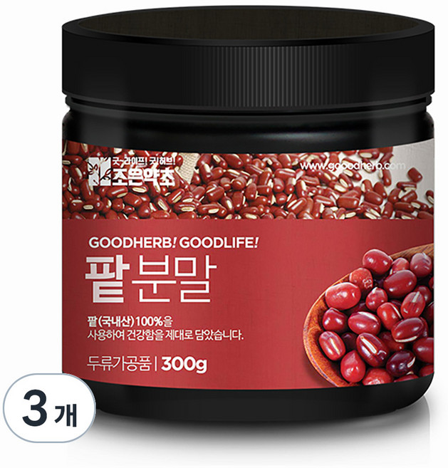 조은약초 팥 분말, 300g, 3개