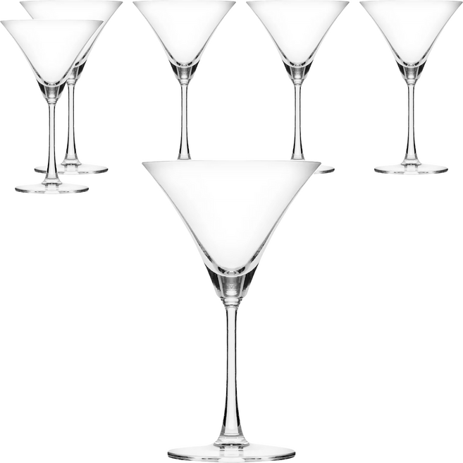 Ocean Glass 麥德遜 馬丁尼杯 6個 玻璃材質 285ml 泰國製