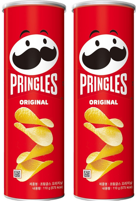 프링글스 오리지날, 110g, 2개