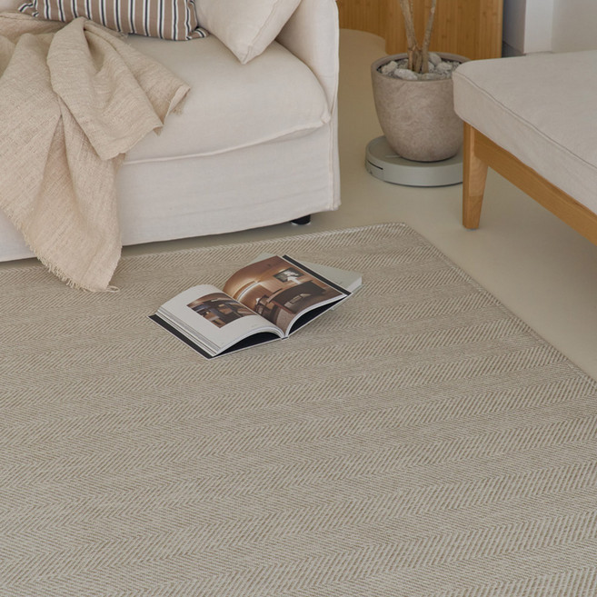 한일카페트 어반헤링본 쟈가드 사계절 러그