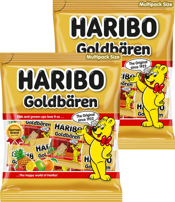 하리보 골드베렌 미니 젤리, 250g, 2개