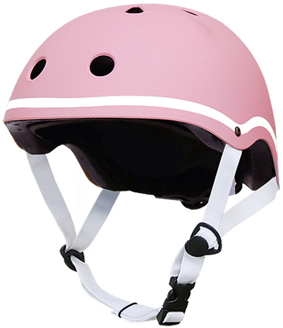 휠러스 운동용 안전모 스케이트보드 헬멧 WH-90, 연핑크, 1개