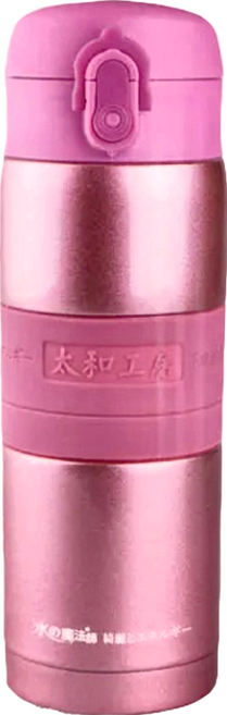 太和工房 SUS316 MEH系列 不鏽鋼遠紅外線保溫瓶, 粉色, 350ml, 1個