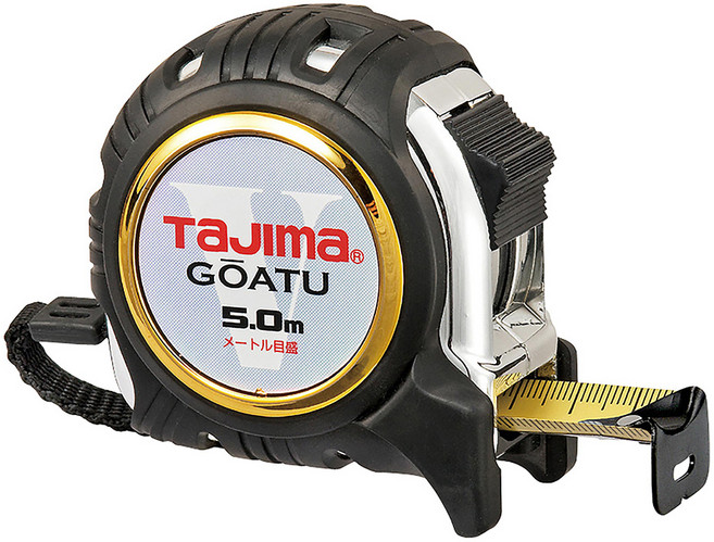 TaJIma 田島 剛厚包膠捲尺 GAGL2550S 5m x 25mm, 1個