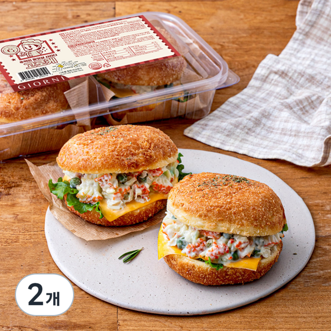 조르니키친 추억의 꽃맛살 사라다 고로케, 140g, 2개입, 2개