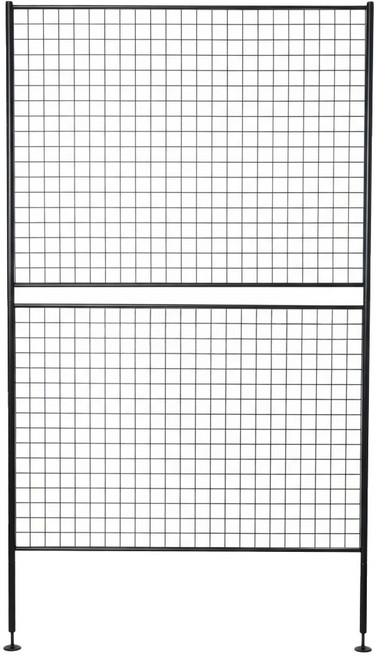 AMOS 亞摩斯 頂天立地網片置物架 TAW018BK 120 x 90cm, 黑色, 1盒