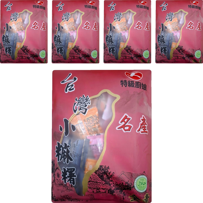NEWMETRO 天宇食品 特級廚娘 小米麻糬, 255g, 5袋