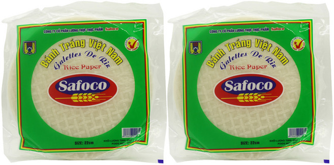 사포코 라이스 페이퍼 원형 22cm, 300g, 2개