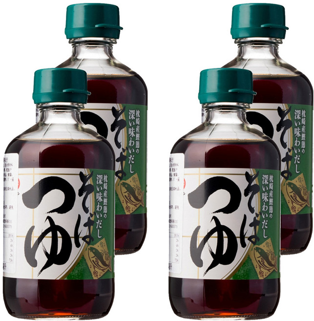 日本丸天醬油 蕎麥麵沾醬/調味露, 300ml, 4瓶