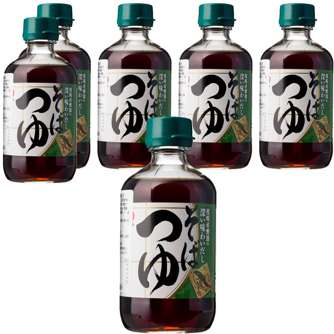 日本丸天醬油 蕎麥麵沾醬/調味露, 300ml, 6瓶