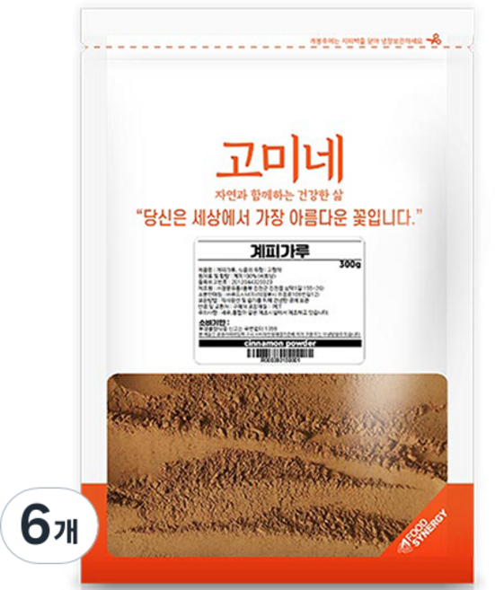 SUPERGOOD Gomine 肉桂粉, 300g, 6個