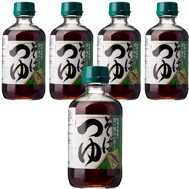 日本丸天醬油 蕎麥麵沾醬/調味露, 300ml, 5瓶