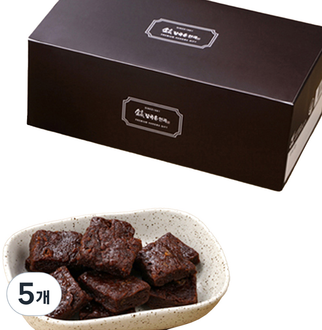 巧克力蜂蜜藥果, 5盒, 400g