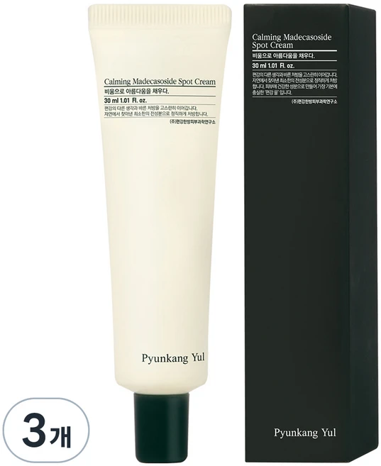 편강율 진정 마데카소사이드 스팟 크림, 30ml, 3개 - 쿠팡