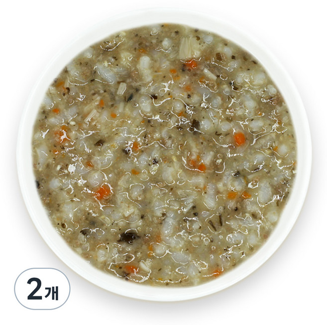 짱죽 실온이유식 9개월부터 중기 죽2, 한우소고기버섯죽, 2개, 160g