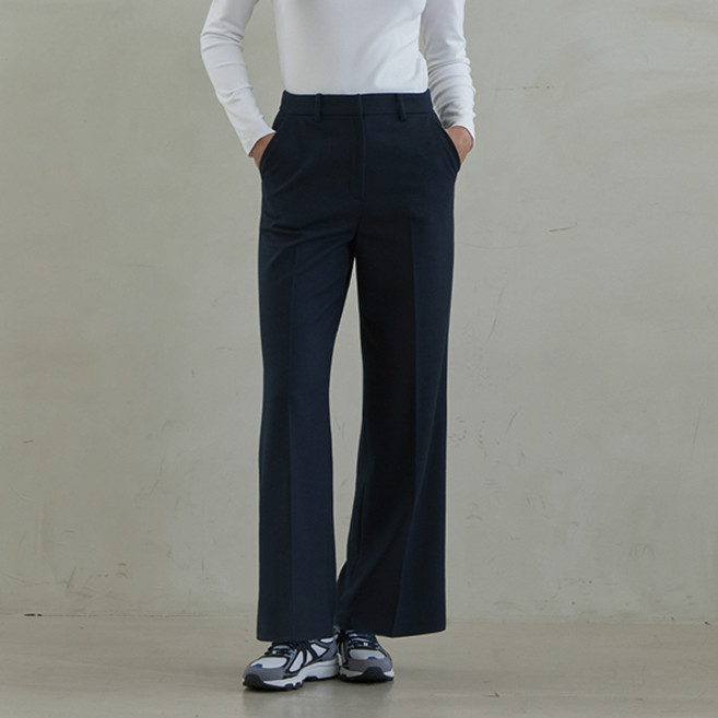 아틀리에나인 여성용 시그니처 스트레이트 팬츠 PT-5462