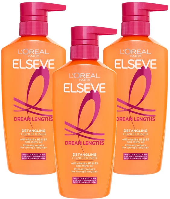 로레알파리 드림랭스 컨디셔닝 헤어팩, 375ml, 3개 - 쿠팡