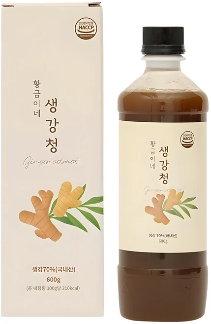 황금이네 생강청, 600g, 1개입, 1개 - 쿠팡