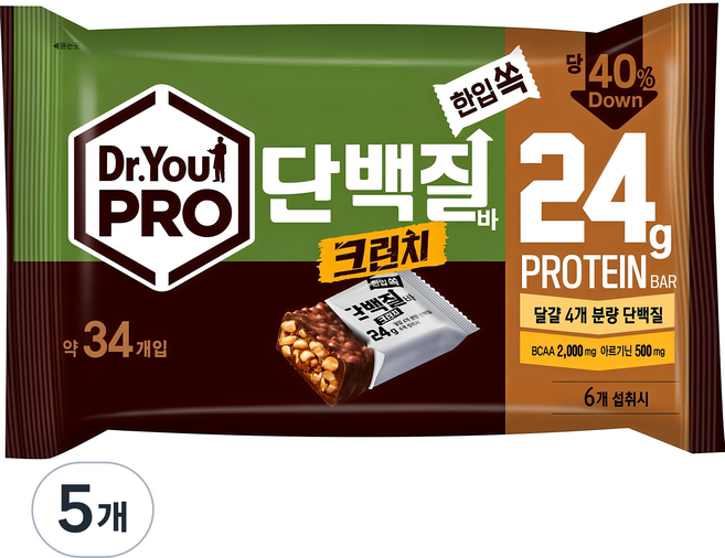 ORION 好麗友 Dr.You Pro高蛋白迷你酥脆棒, 420g, 5袋