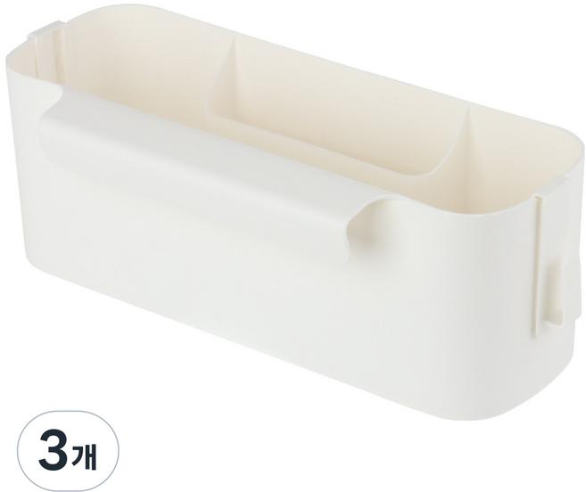 데이젤 걸이형 다용도 포켓 FREE, 화이트, 3개