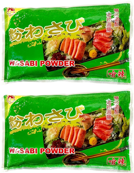 新光洋菜 新光嗆辣山葵粉 哇沙米, 300g, 2包