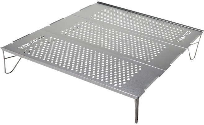 지오프리 알루미늄 메탈 백패킹 테이블, 실버