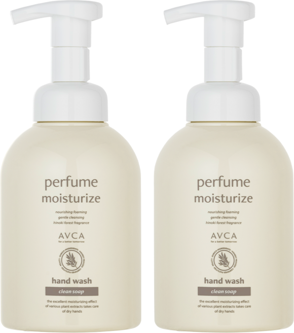 아브카 퍼퓸 대용량 핸드워시 클린솝, 500ml, 2개