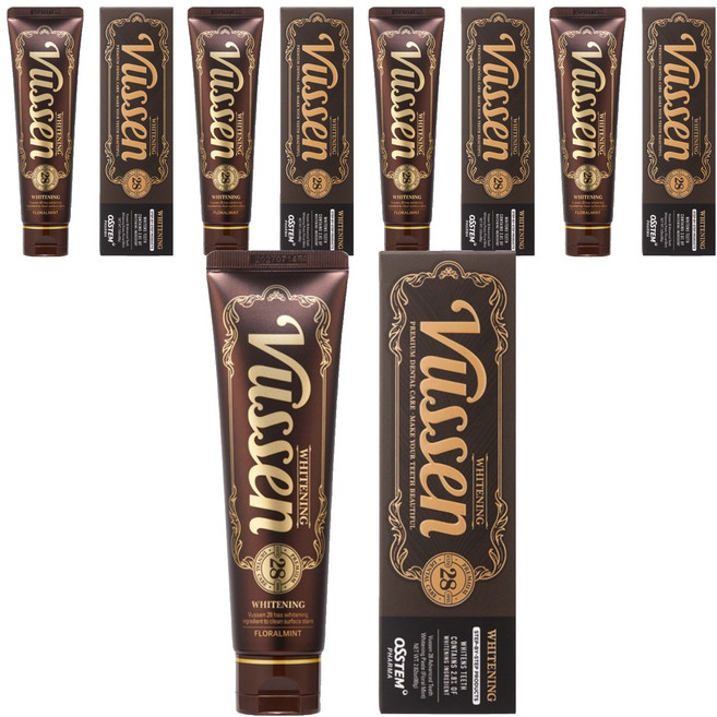 오스템파마 뷰센 28 치아미백제 치약, 80g, 5개