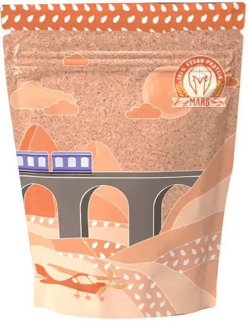 MARS 戰神 VEGAN 米蛋白 經典奶茶風味, 1kg, 1袋