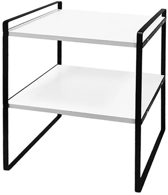 雙層桌上置物架 440 x 225 x 40mm 1.355kg, 象牙白, 1個