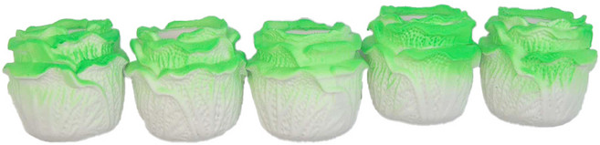 紓壓捏捏樂玩具 5個, 白菜豬, 1組