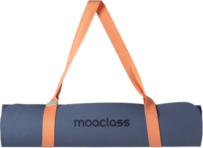 모아클래스 TPE 리버서블 요가매트, 피치인디고, 1개