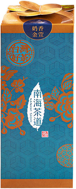 南海茶道 金萱立體茶包禮盒, 4g, 20包, 1盒