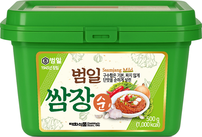 범일 쌈장 순, 500g, 1개