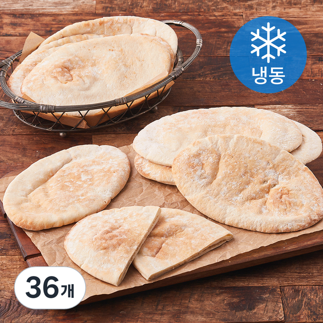 맘쿠킹 피타브레드 생지 (냉동), 70g, 12개입, 3개