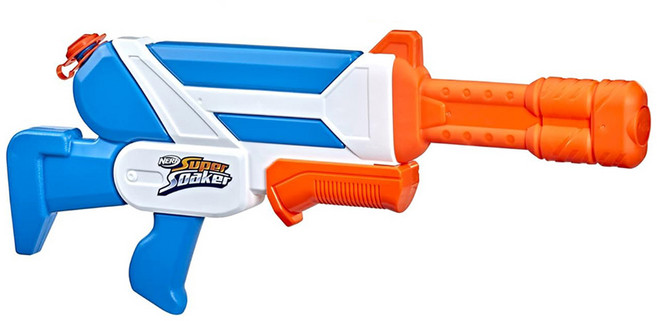 Hasbro 孩之寶 NERF 樂活打擊 超威水槍系列 漩渦, 白色/藍色/橘色, 1個