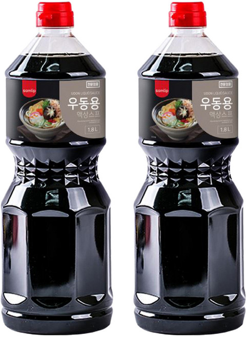 samlip 三立 烏龍麵用液體湯包, 1.8L, 2個