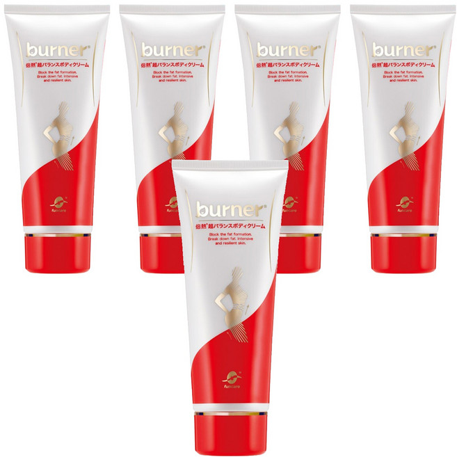 funcare 船井生醫 burner 倍熱 超勻美體霜, 150ml, 5條