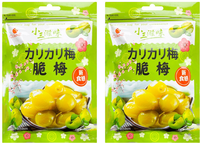 Chiao-E 巧益 小三滋味 脆梅, 190g, 2包