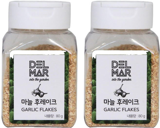 딜리셔스마켓 마늘 후레이크, 80g, 2개