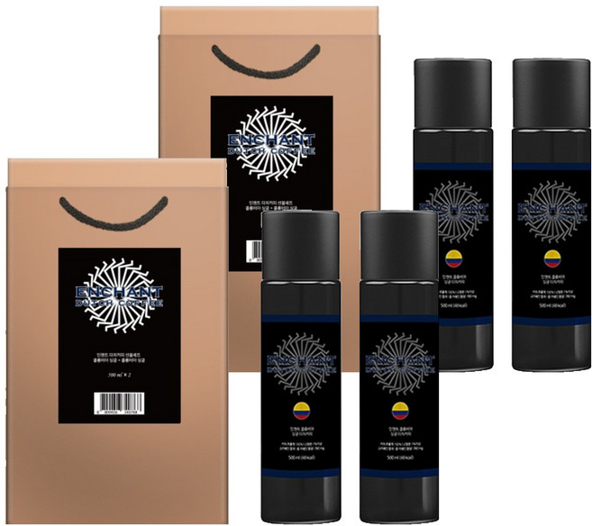 인첸트 더치커피 선물세트, 콜롬비아 싱글 500ml x 2p, 2세트