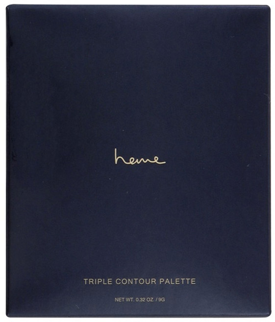 heme 喜蜜 3色修容餅 9g, 00 FAIR CONTOUR, 1個