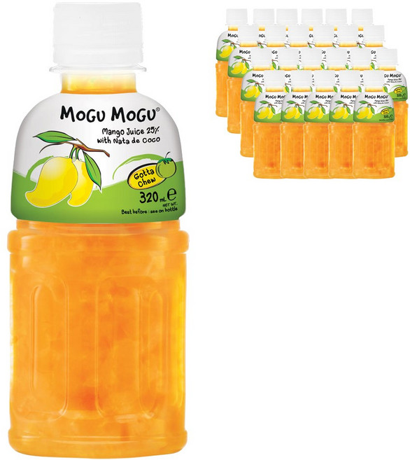 모구모구 망고맛, 320ml, 24개