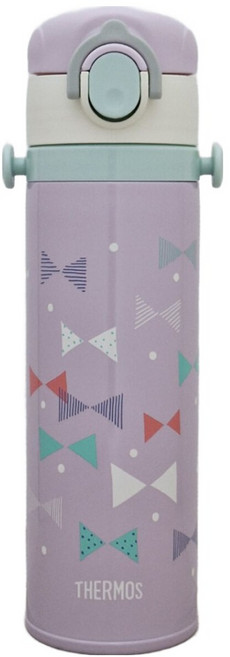 THERMOS 膳魔師 不鏽鋼彈蓋式保冷保溫杯 JOI-501-PPL, 1個, 淡紫色, 500ml