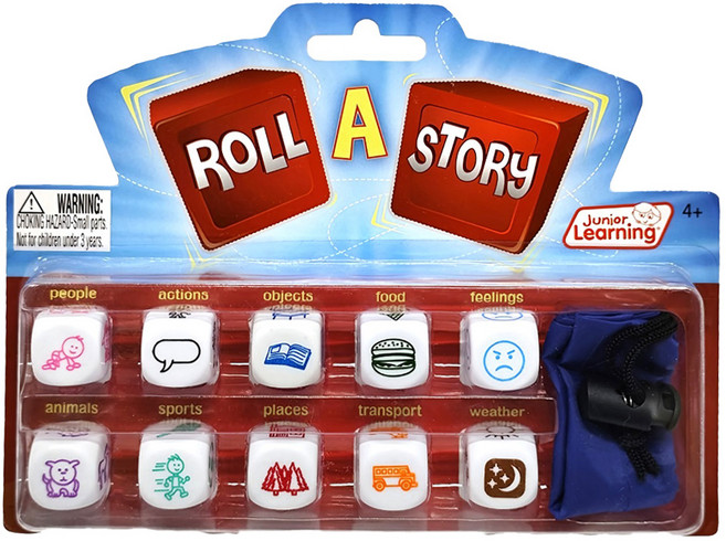 Junior Learning Roll A Story 開口說故事骰, 1組