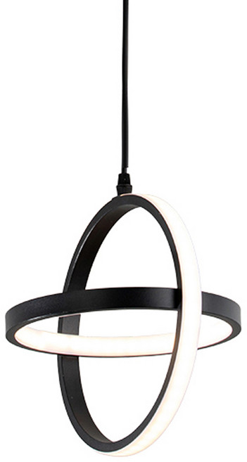 HONEY COMB 蜂巢燈飾 雙立圓LED20W餐廳吊燈, 黑黑色